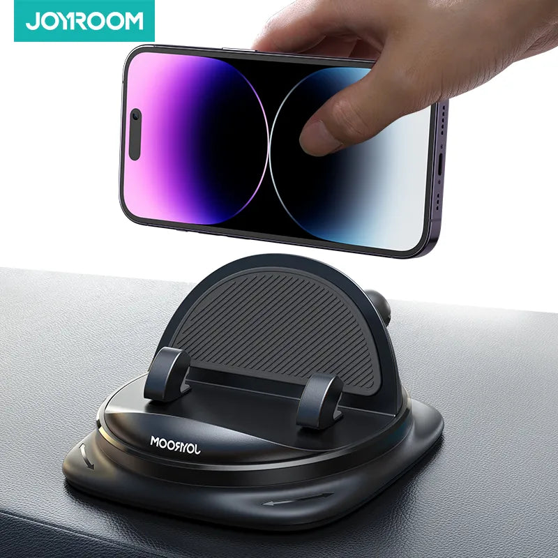 Joyroom Universal Dashboard Car Phone Holder Upgraded Reusable Silicone Phone Mount for Car Dash Anti-Slip Pad Mat Phone Holder