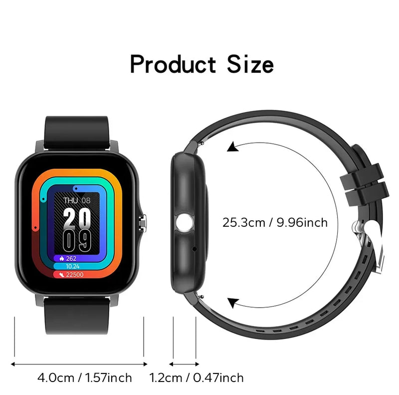 Relógio inteligente para homens e mulheres - xiaomi tela de toque completo bom para esporte fitness relógios 2024 novo